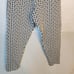 NWOT Black/White Greek Key Knit Pants (Medium) #1064