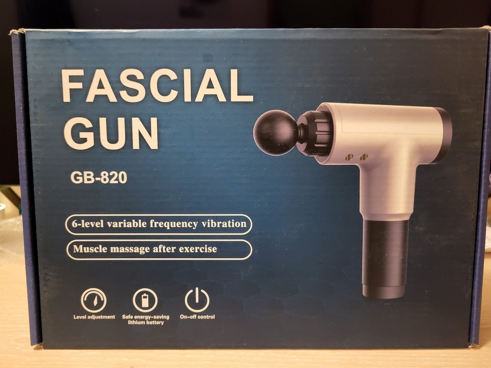 Massage Gun-Deep Tissue with 4 Massage Heads