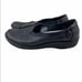 CLARKS CLOUD STEPPERS SILLIAN JETAY FLATS BLACK SIZE 7.5