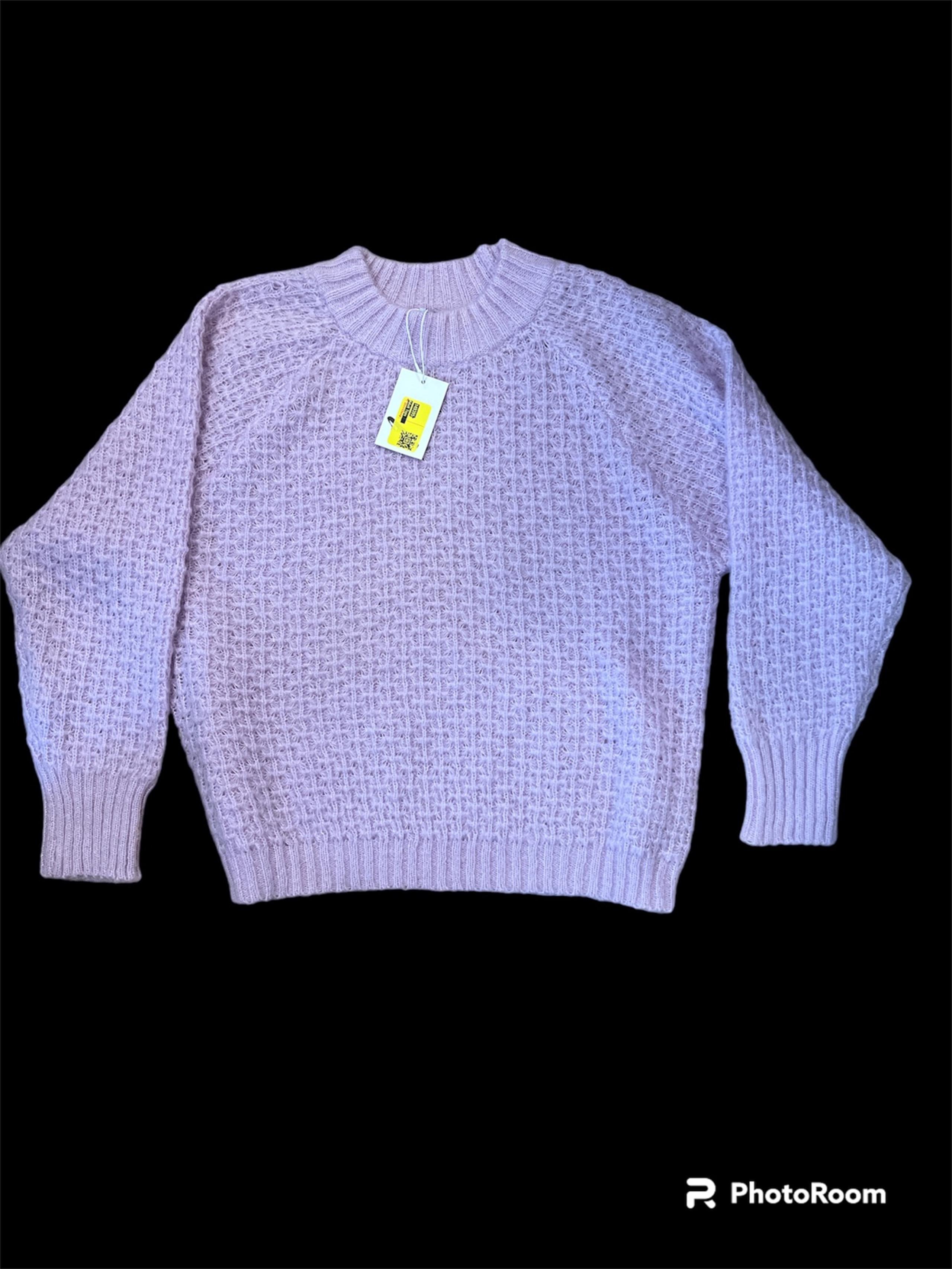 Frnch parks womens lavender sweater m/l