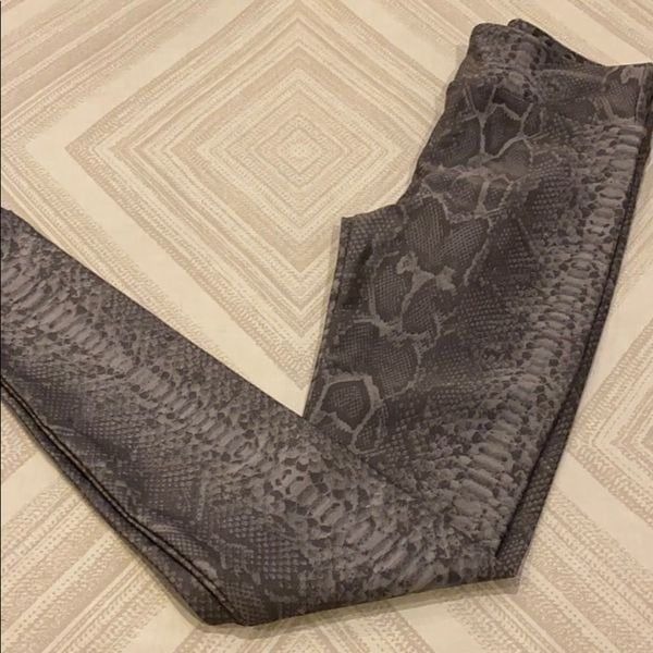 Koral Drive Python Printed High-Rise Leggings
