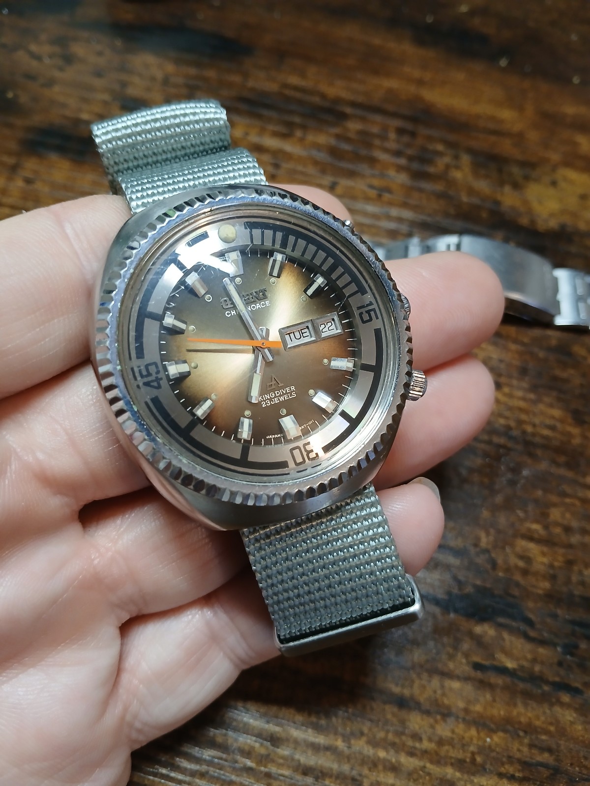 Orient king diver proof