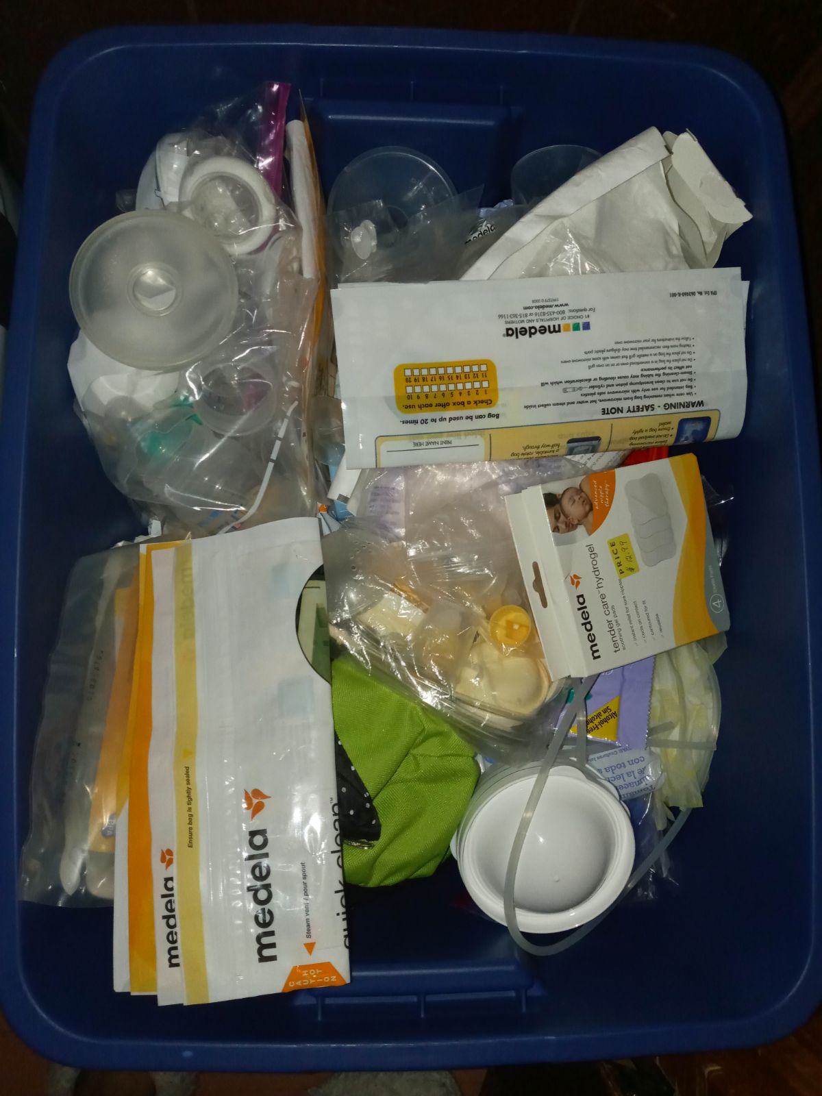 Breast pump accessories and pump