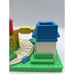 Vintage 1990 Playskool Train Station Push & Go Train