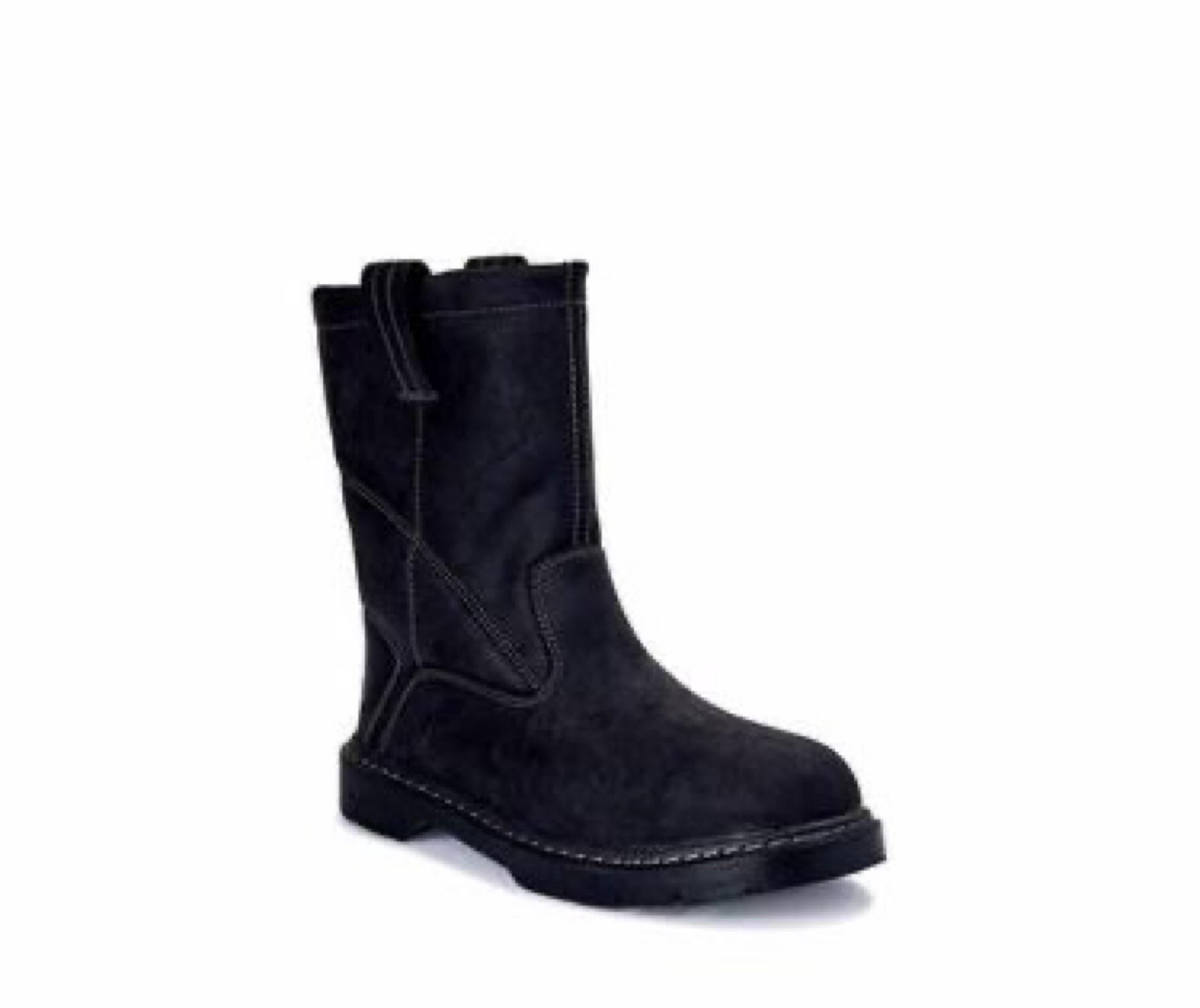 Herman Survivors Men’s Theo Steel Toe Wellington Boots Size 8&1/2