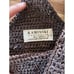 HELEN KAMINSKI Carillo Woven Raffia Sac Shoulder Bucket Bag Large Brown