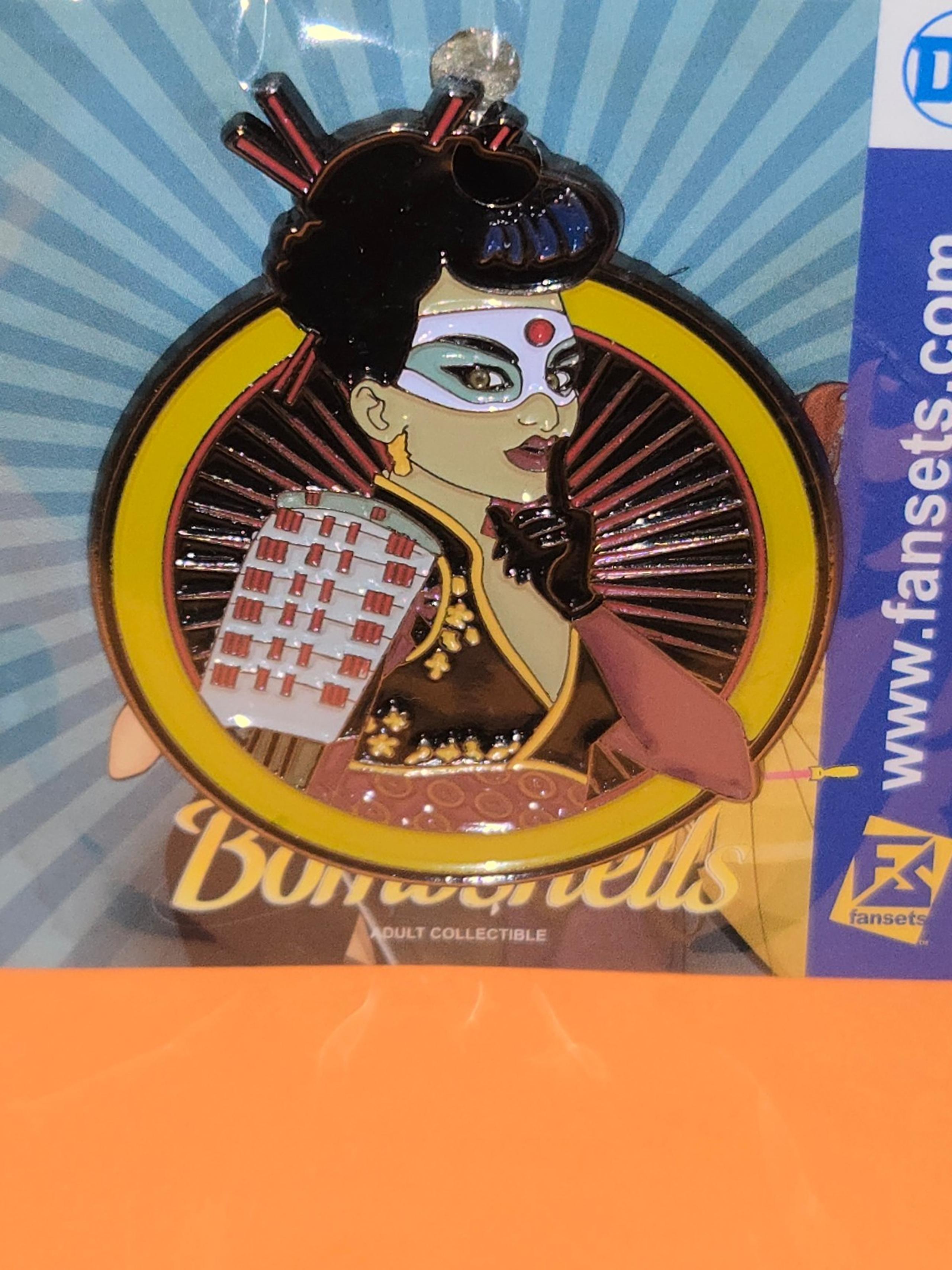 DC Comics Bombshells Katana Retro Pin-Up Enamel Metal Pin