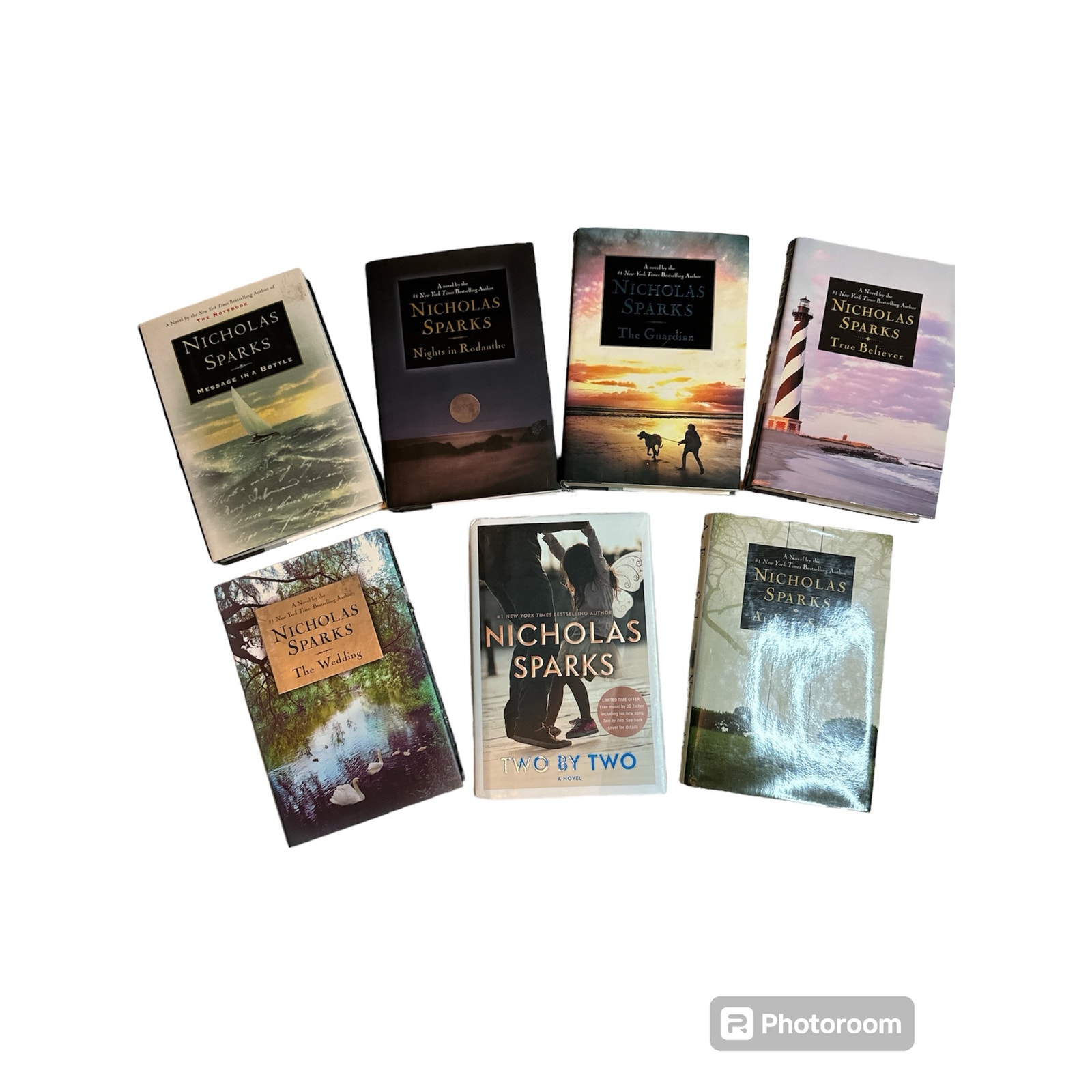 Nicholas Sparks Hard Cover Books
