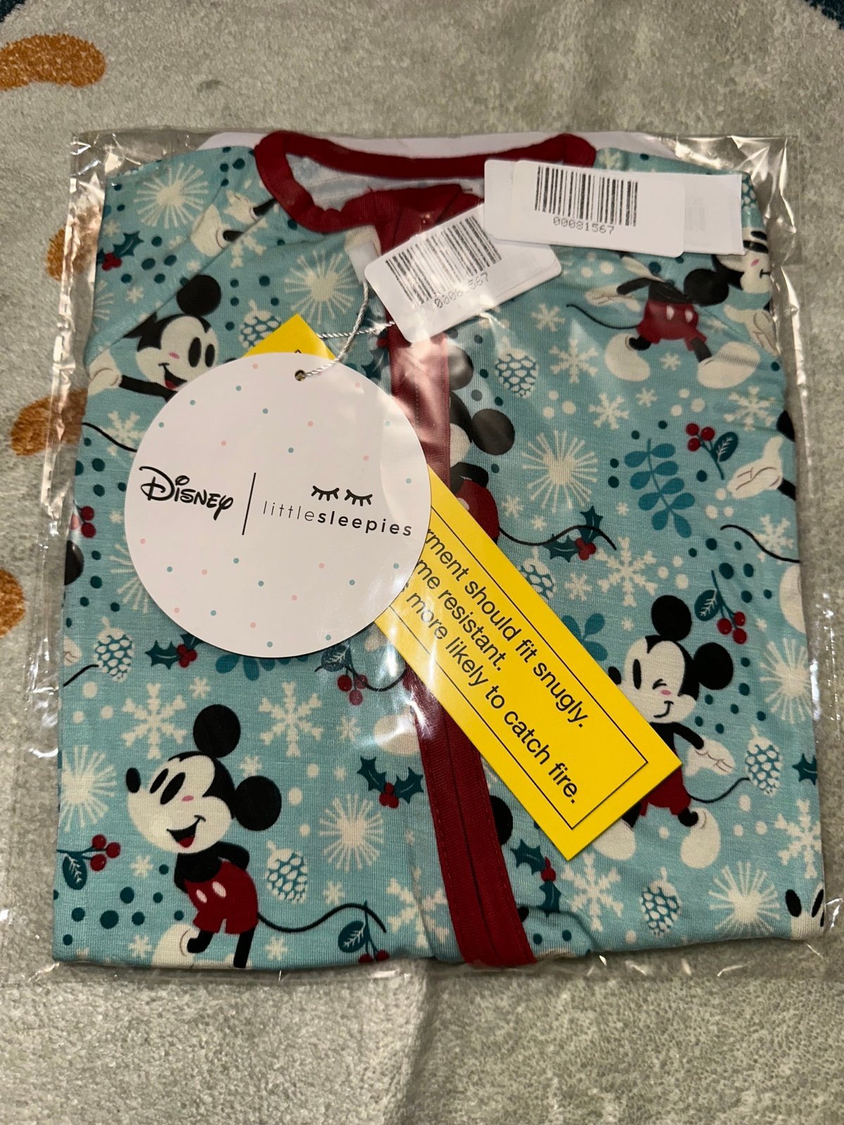 Little Sleepies Winter Wonderland Zippy Size Preemie