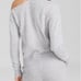 High Fashion Women's Cashmere Cold Shoulder Turtleneck Sweater