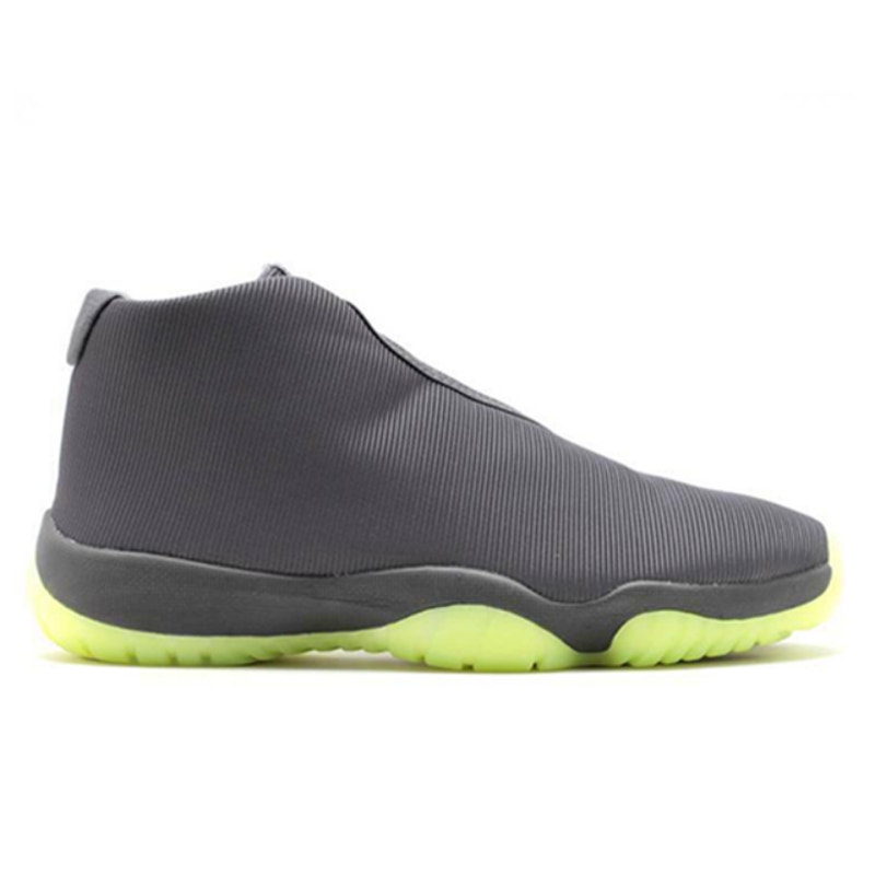 2014 Nike Air Jordan Future Dark Grey Volt Shoes Men's Size 12