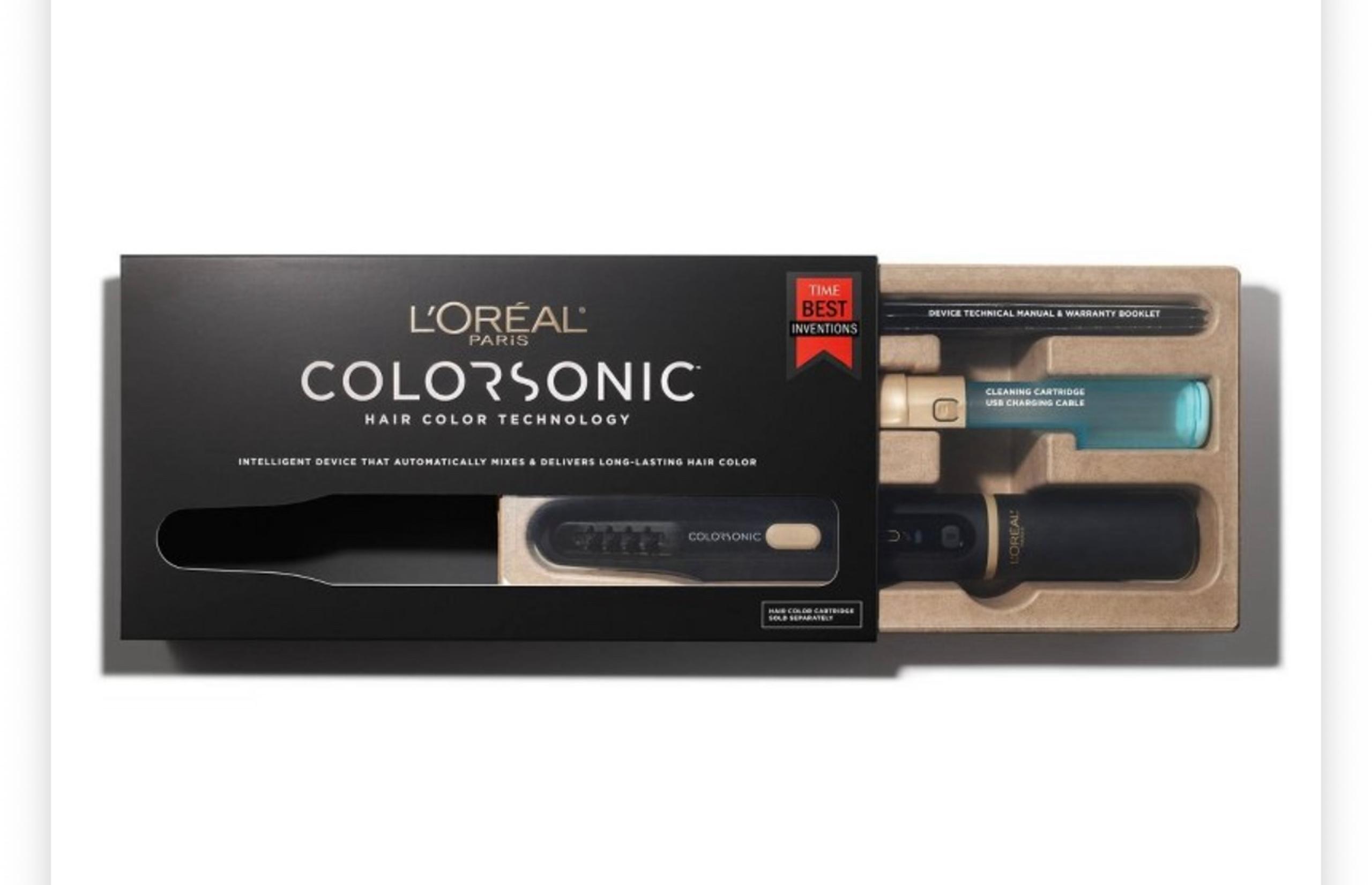 L’Oreal Colorsonic hair color wand & cartridges