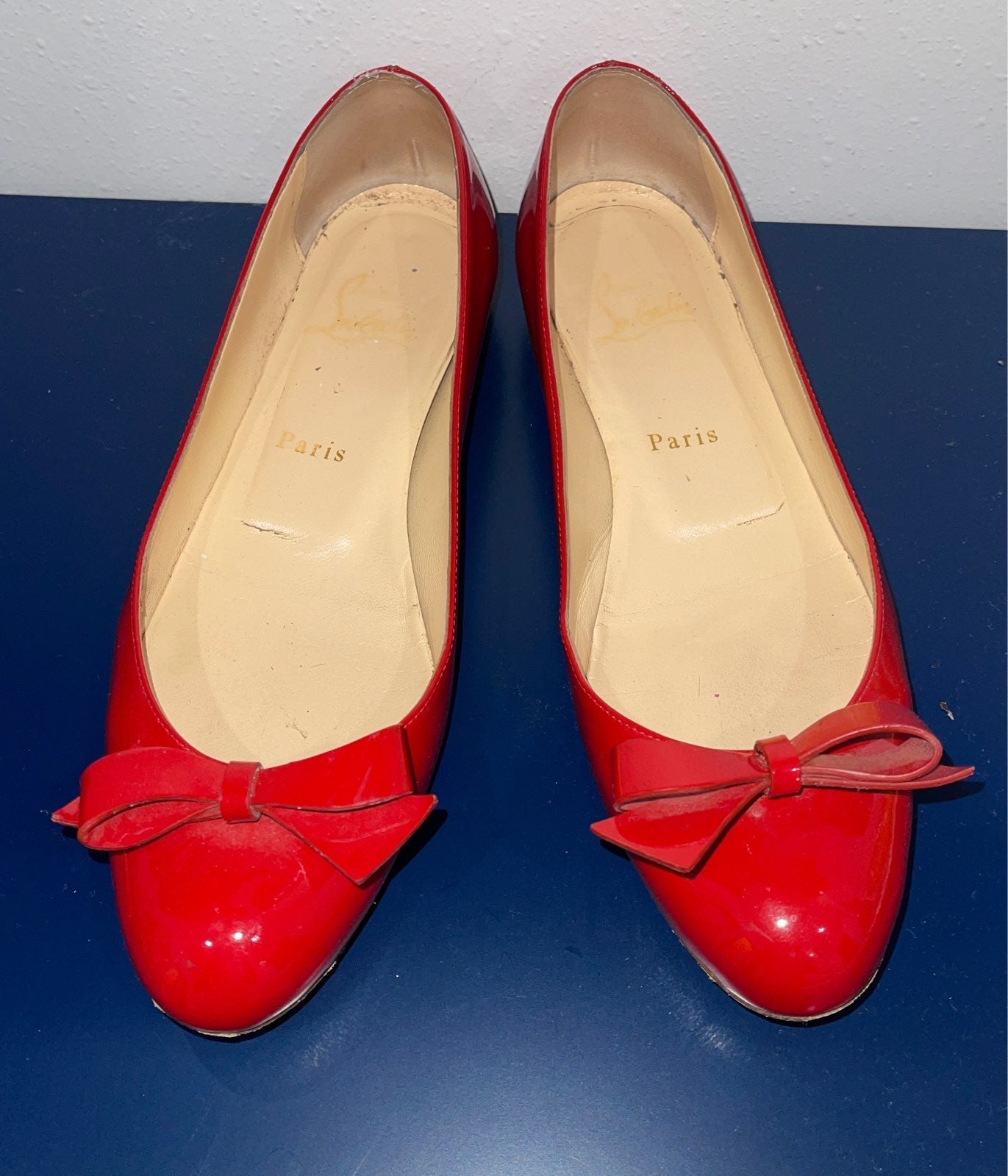 Christian Louboutin Red Flats | Mercari Christian Louboutin Red Flats | Mercari