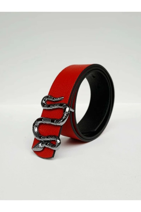 Snake Buckle Women's Belt