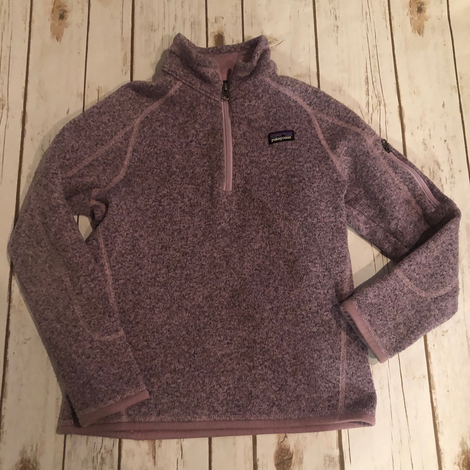 Patagonia purple sweater