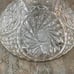 Vintage Cut to Clear Etched Glass Bohemian Crystal 11.5 Decanter