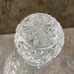 Vintage Cut to Clear Etched Glass Bohemian Crystal 11.5 Decanter