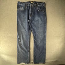 Tecovas Ranch Wear Western Jeans Mens 36x32 Straight Dark Blue Stretch Denim