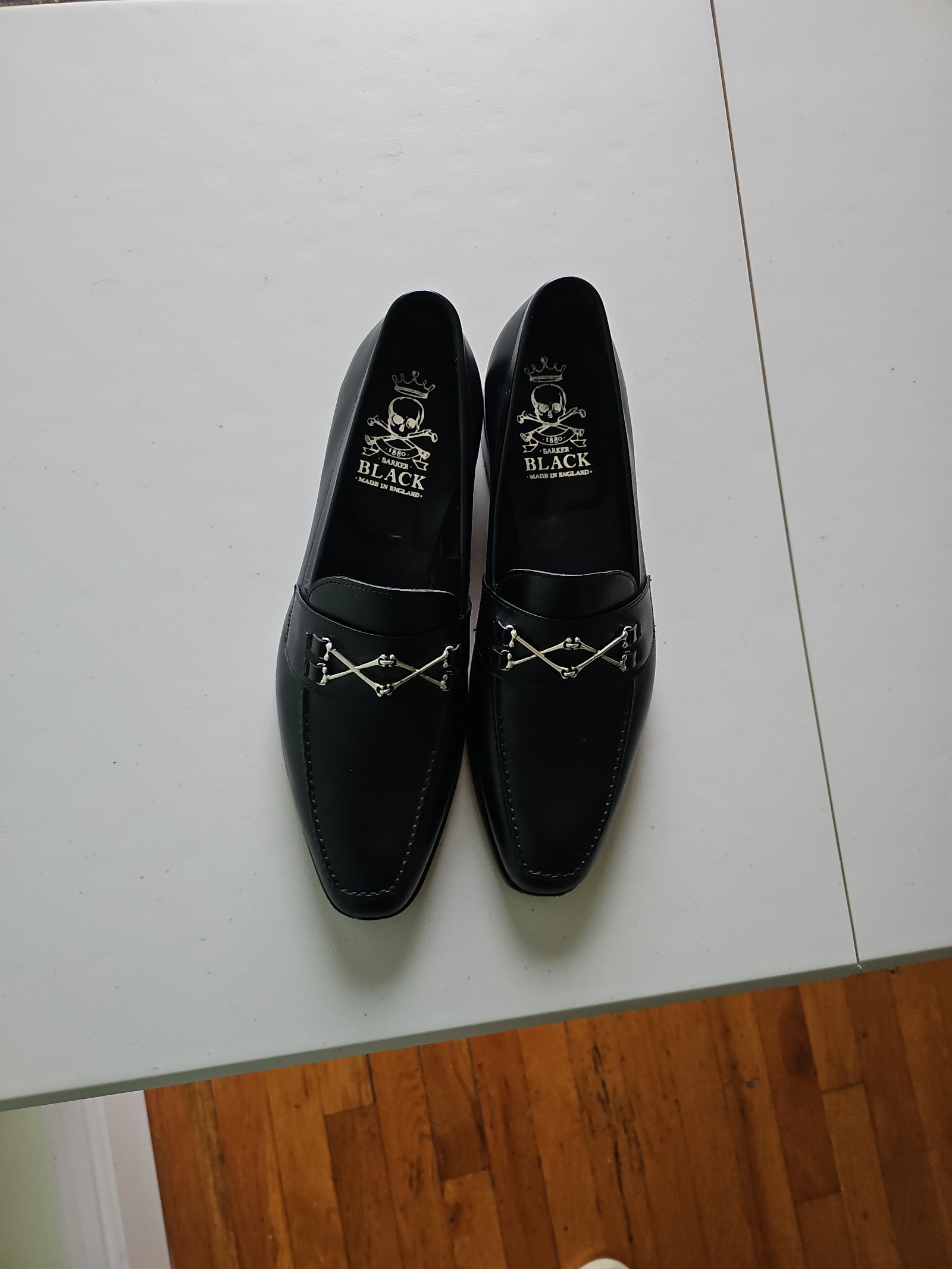 Barker black shoes