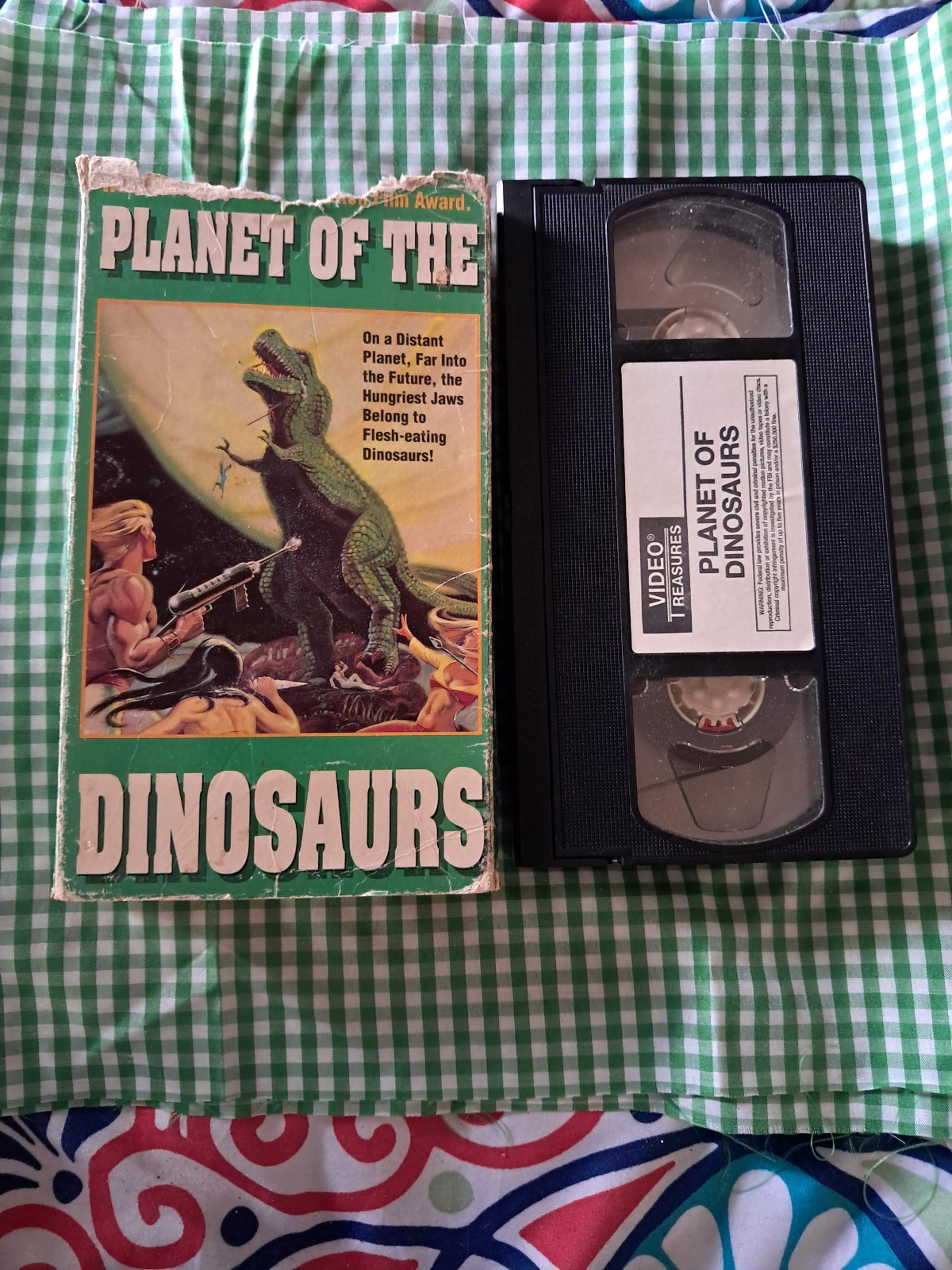 1991 Burbanks Planet Of The Dinosaurs VHS