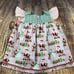 Santa Claus Shabby Top