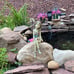 Fannie The Garden Fairy Sitting Statue, 12 Inch, Polyresin, Full