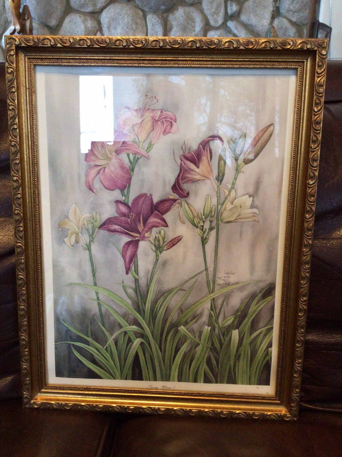 Vintage Painting by Carmen Foret