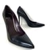 Stuart Weitzman Black Leather Heist Pointed Toe 100 Pump Slim 4 Heel Size 10