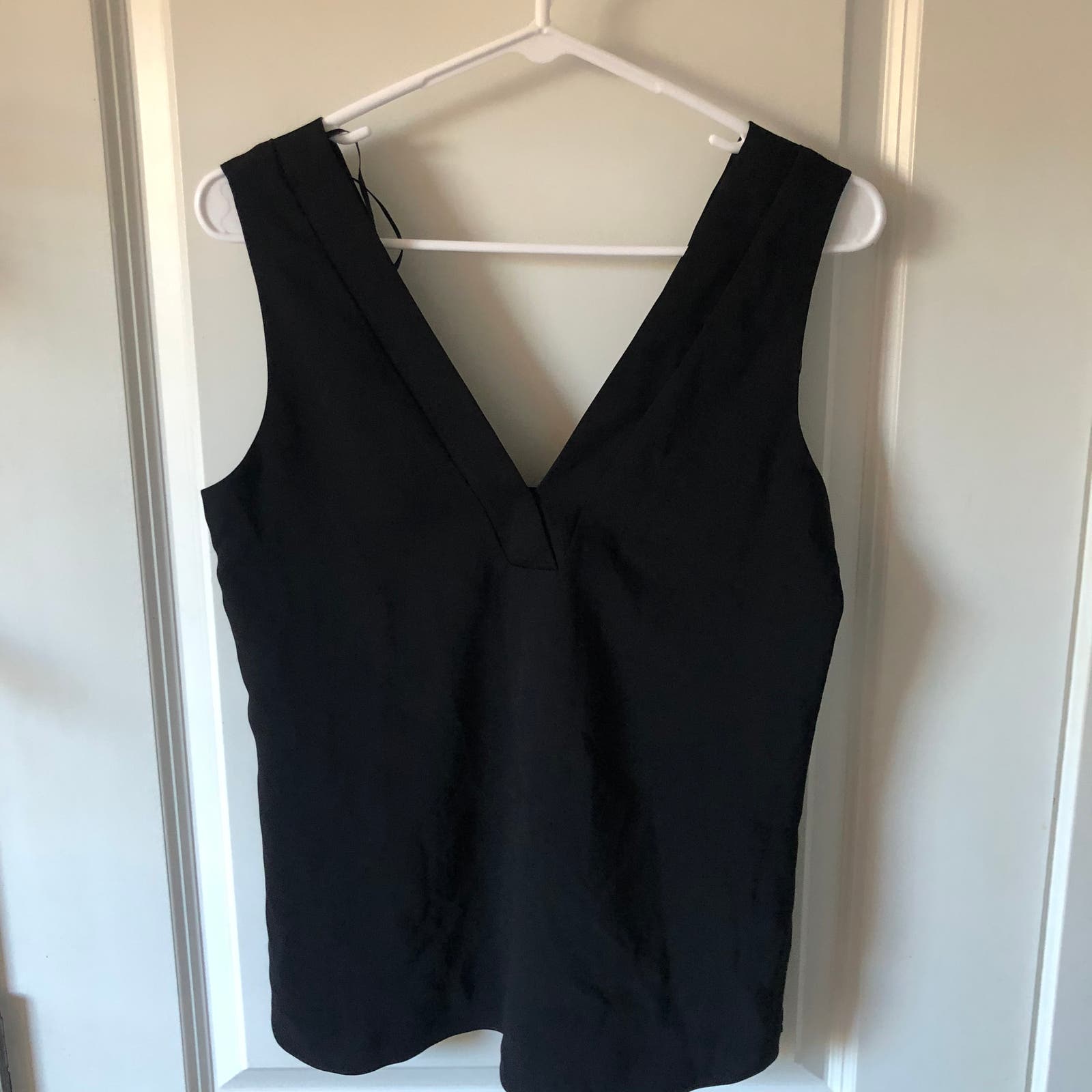 Cooper and Ella Women's Ellie Deep V Tank NWT's Black size XS 140 CE-M1665