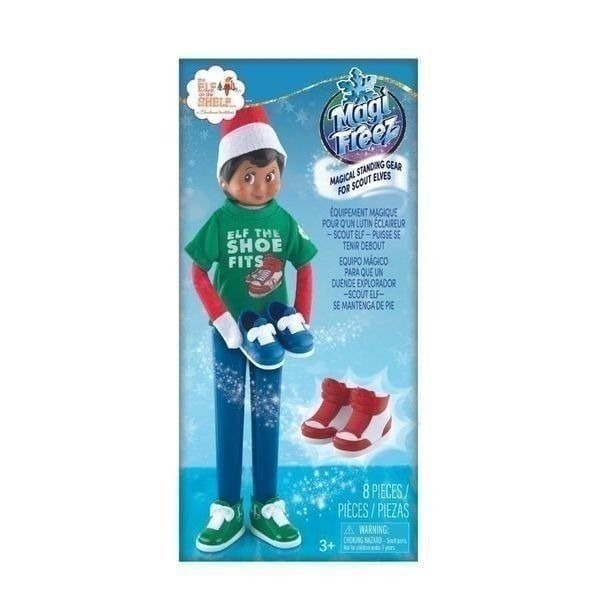 The Elf on the Shelf MagiFreez® Cool Kicks Sneaker Trio-Mix and Match Sneaker A