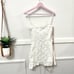 NWT House of CB MarleneWhite Cotton Broderie Anglais Mini Dress Size S