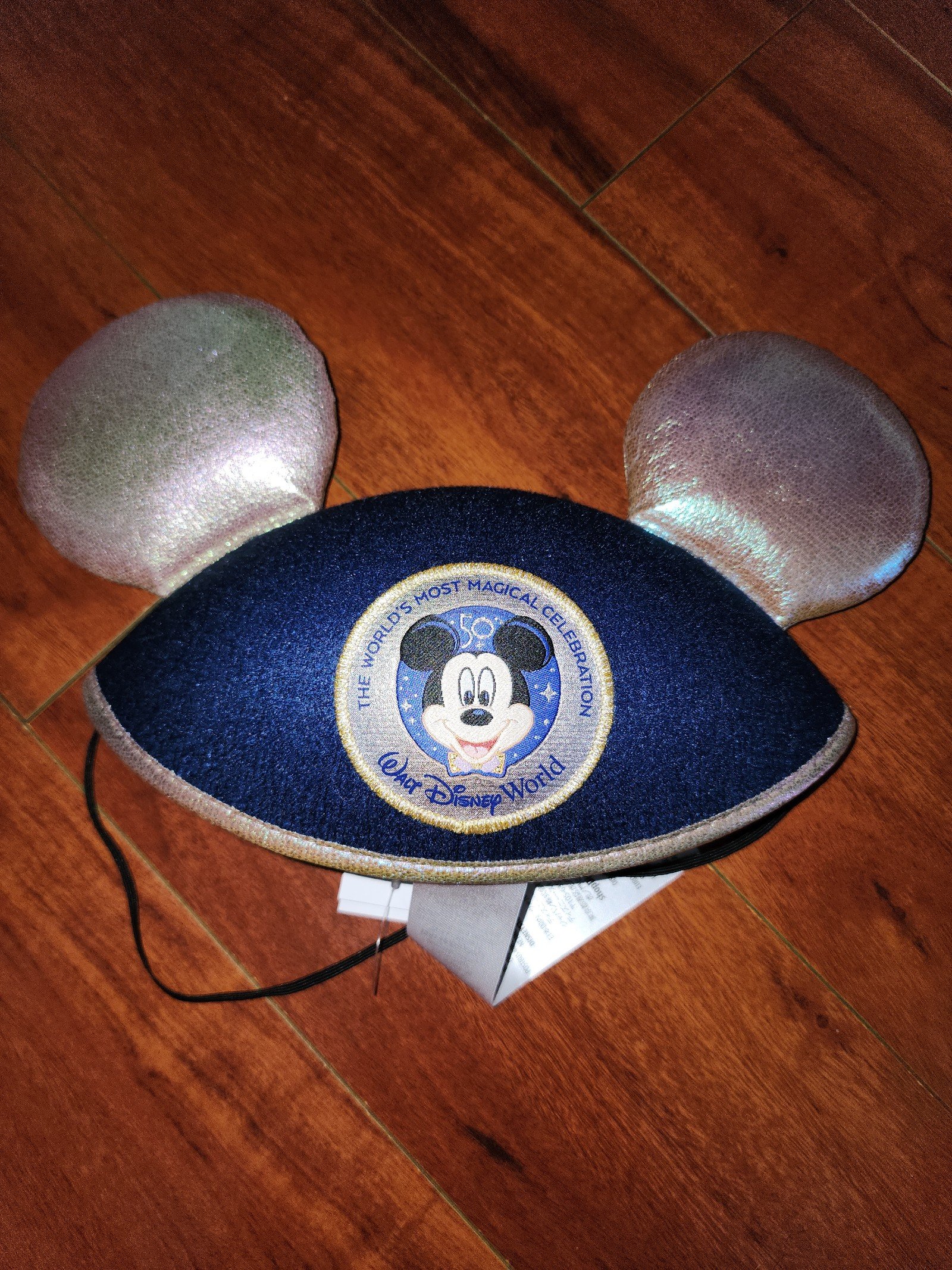 RARE DISNEY 50th Anniversary EAR HAT Mickey Ears