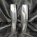 Nambe Set Of Two Twist Candle Holders