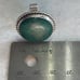 Vintage Malachite and sterling ring sz 7.5