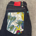 Men’s COOGI designer jeans shorts with C