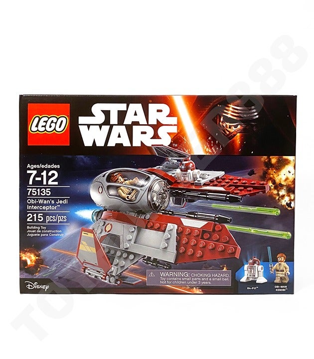 Lego Star Wars 75135 Obi Wan's Jedi Interceptor Retired NIB RARE VHTF
