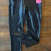 SPANX Faux Leather Black Leggings Large