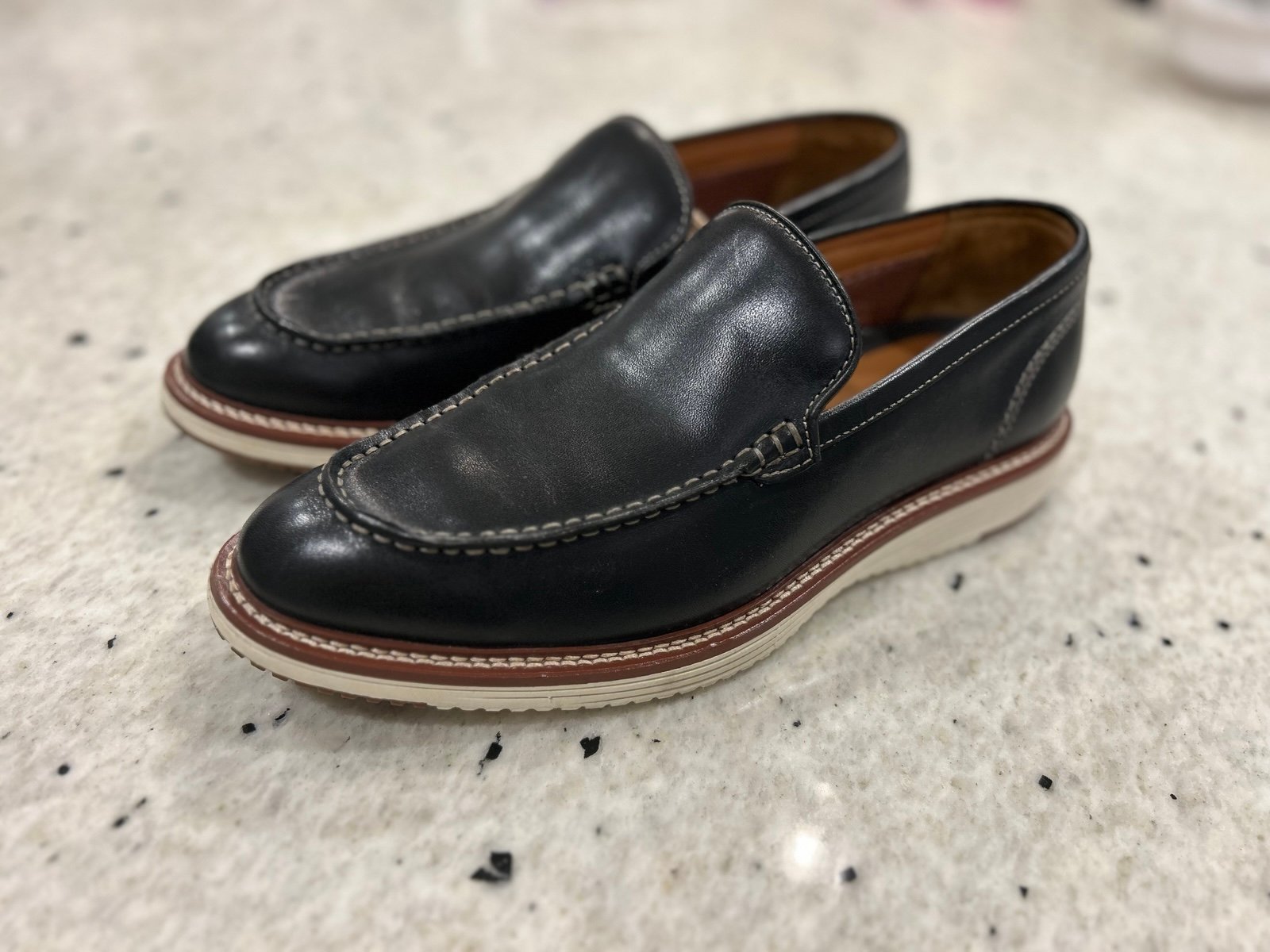 Johnson and Murphy Venetian Loafers