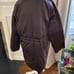Weekend MaxMara woman’s brown faux fur collar parka size 12