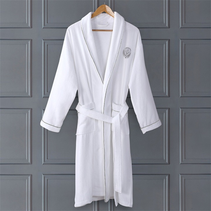 Bathrobe Bathrobe Cotton Bathrobe Wafle Soft Color