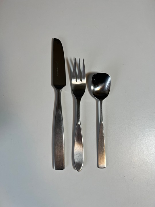 Towle Lauffer Holland & Korea Flatware Knife Fork Spoon Mid Century Modern