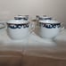 6 - Vintage Tea Cups and Saucers
