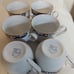 6 - Vintage Tea Cups and Saucers