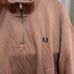 Fred Perry Half-Zip Sweatshirt Pink
