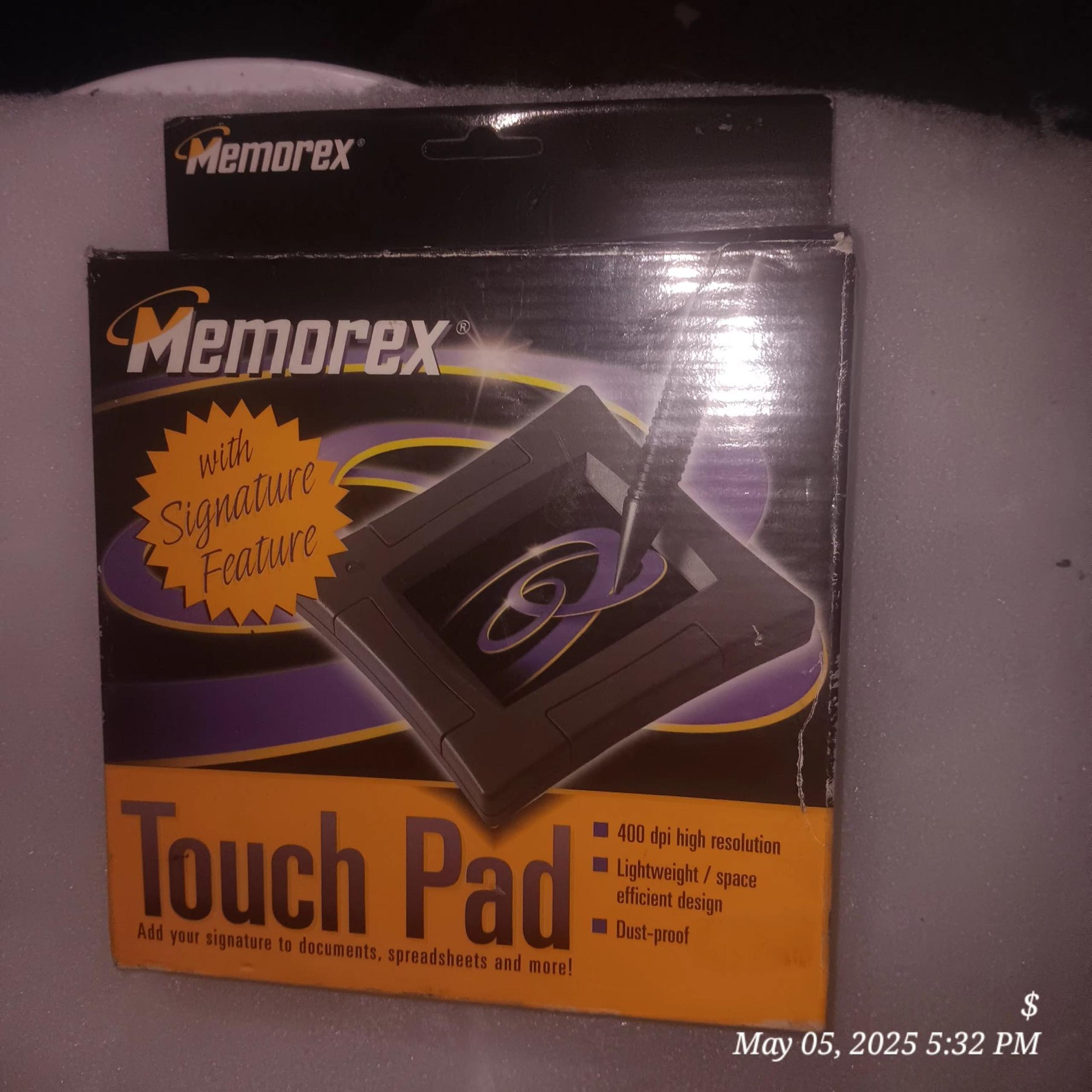 Memorex touch pad brand new never been opened