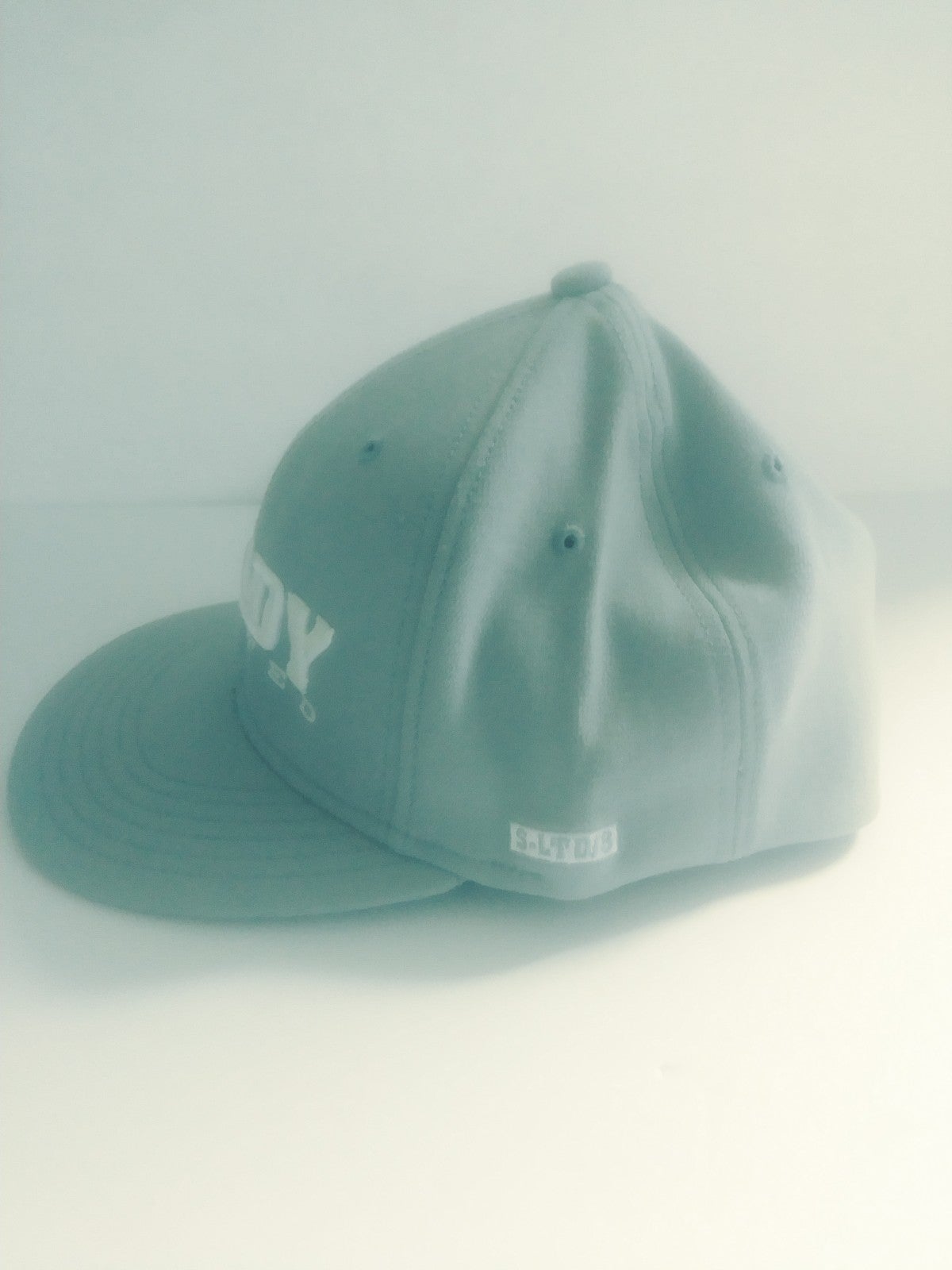 Shady Limited LTD by Eminem Gray and White L/XL Hat with Embroidered 8 - detail