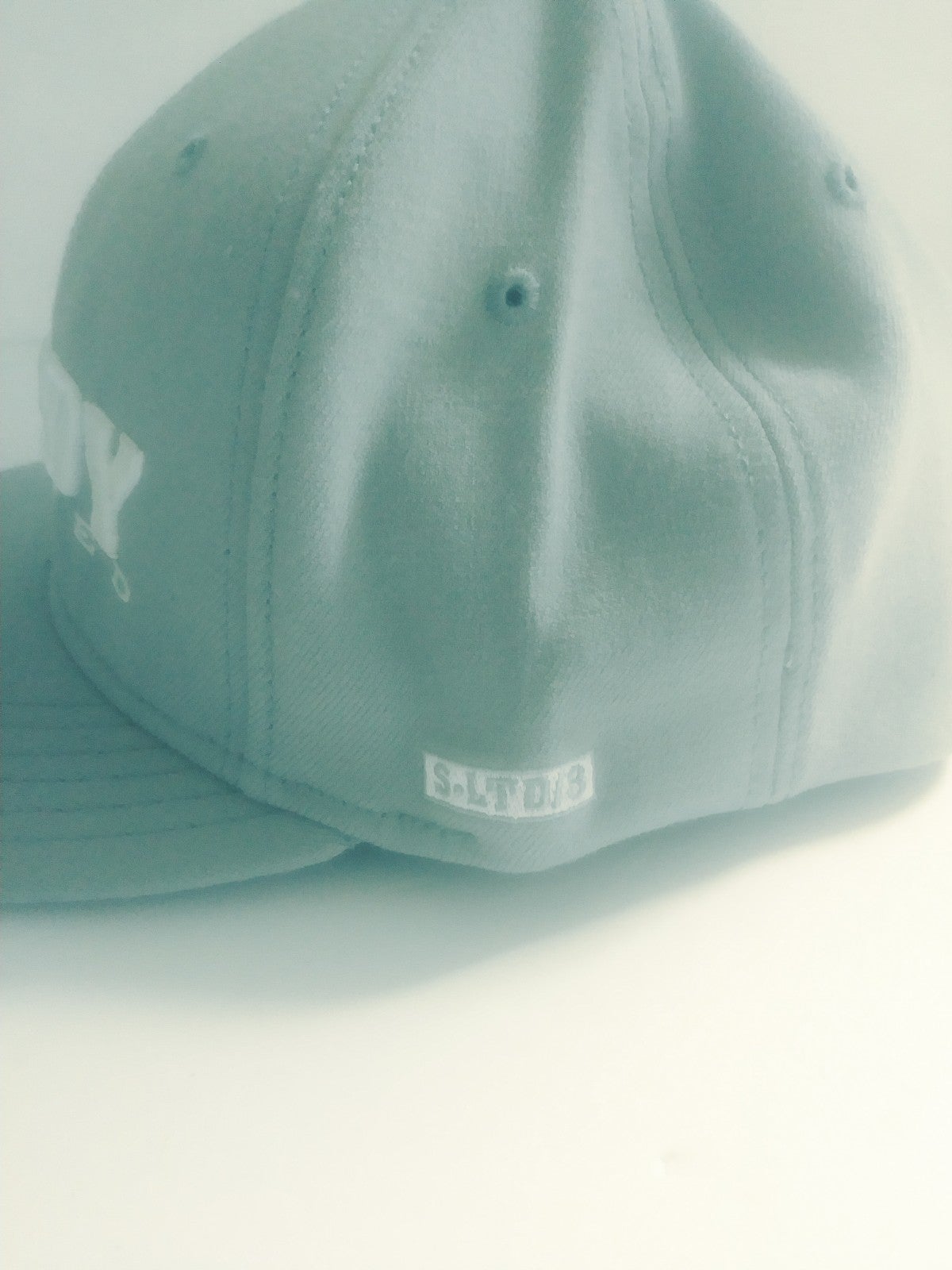 Shady Limited LTD by Eminem Gray and White L/XL Hat with Embroidered 8 - detail