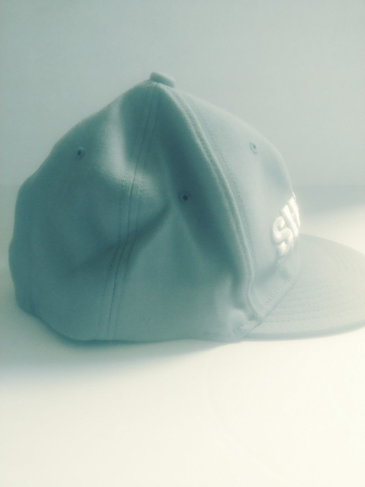 Shady Limited LTD by Eminem Gray and White L/XL Hat with Embroidered 8 - detail