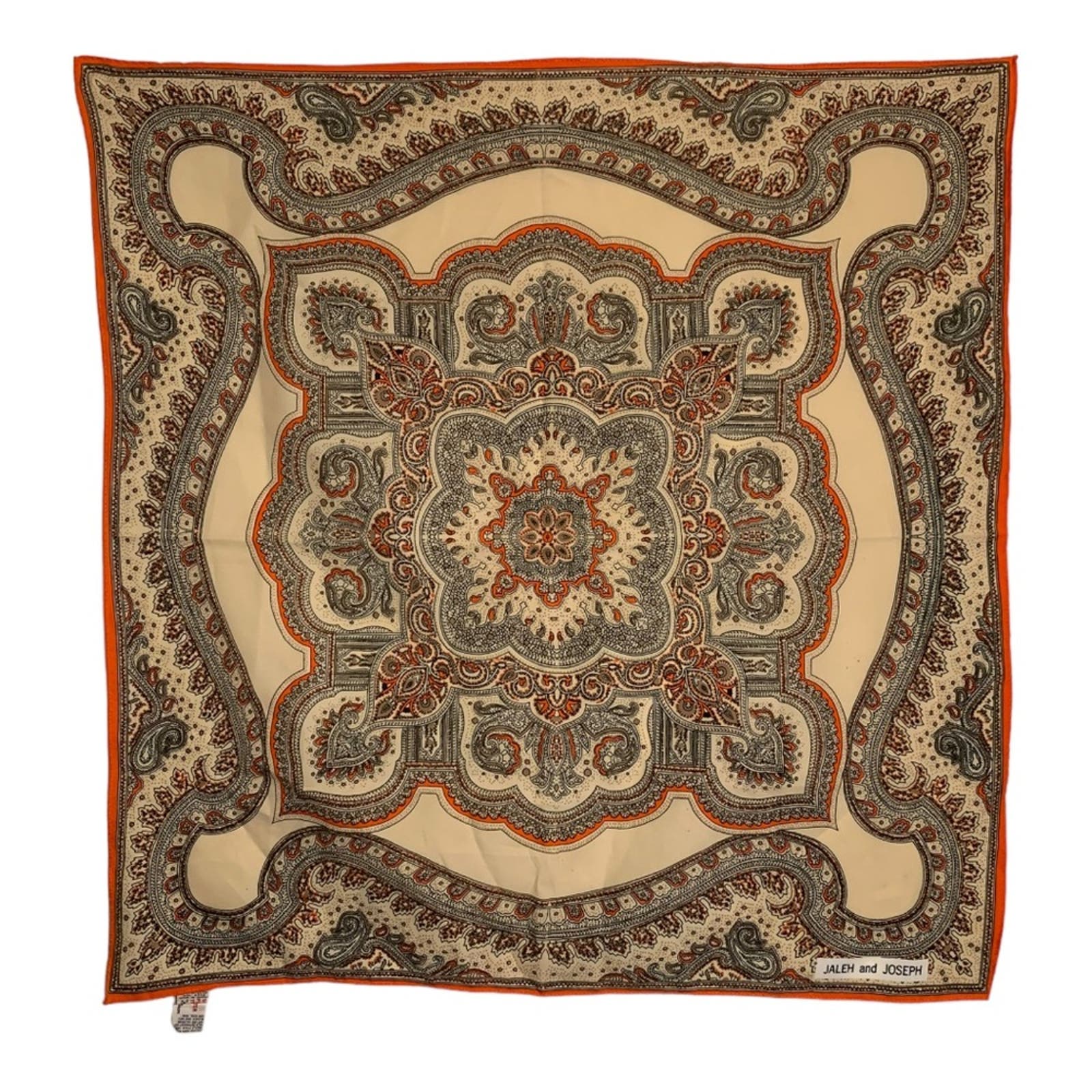 Vintage Jaleh And Joseph By Ben Goodman Scarf
