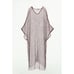 ZARA SEQUIN MESH KAFTAN DRESS